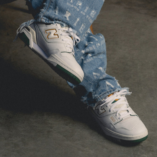 Giày New Balance 550 'White Nightwatch Green' BB550PWC - Ảnh 6