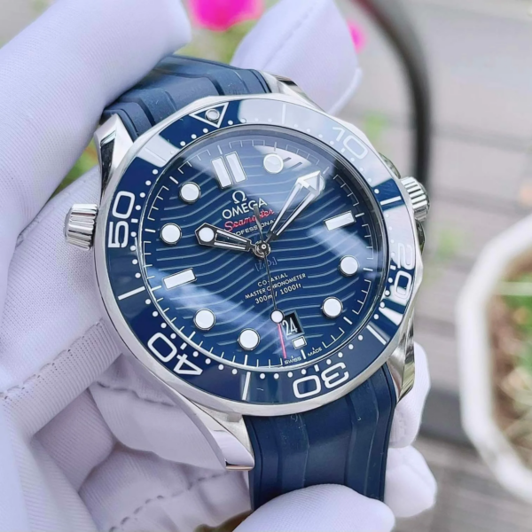 Đồng Hồ Omega Seamaster Automatic 'Blue' 210-32-42-20-03-001 - Ảnh 3