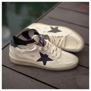 Alternative view of Giày Golden Goose Super Star 'Burgundy Pony' G35WS590-R52