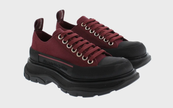 Giày Alexander McQueen Wmns Tread Slick Lace Up 611705-W4MV2-5048 - Ảnh 4