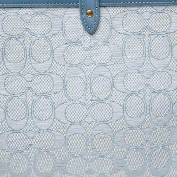 Túi Coach Womens Field Totte Bag 30 In Signature Jaccquard C3282 B4SBX - Ảnh 5