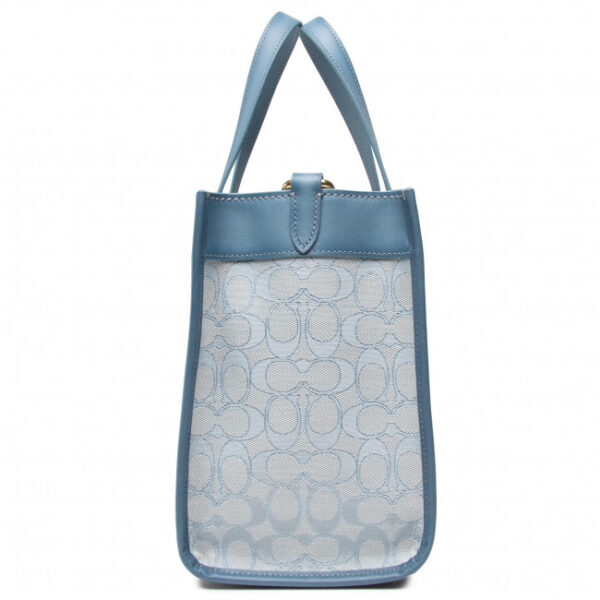 Túi Coach Womens Field Totte Bag 30 In Signature Jaccquard C3282 B4SBX - Ảnh 4