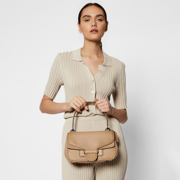 Túi Coach Soft Pebble Leather Cody Shoulder Bag C2263 V5TAU - Ảnh 5