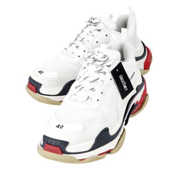 Giày Balenciaga Triple S Sneaker 'White Red' 533882-W09OM-9000 - Ảnh 2