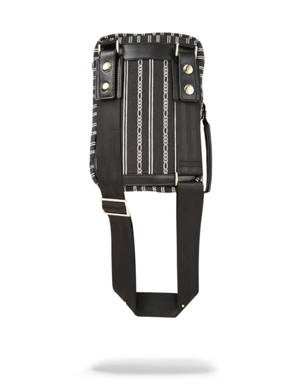 Sprayground Reverse Black Shark In Paris Sling - Ảnh 2