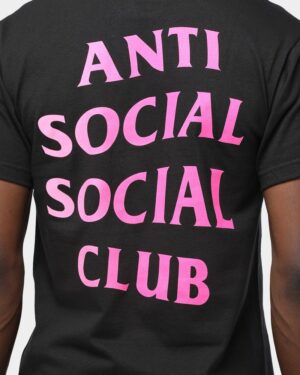 Alternative view of Áo Anti Social Social Club Wisdom Tooth Black Tee