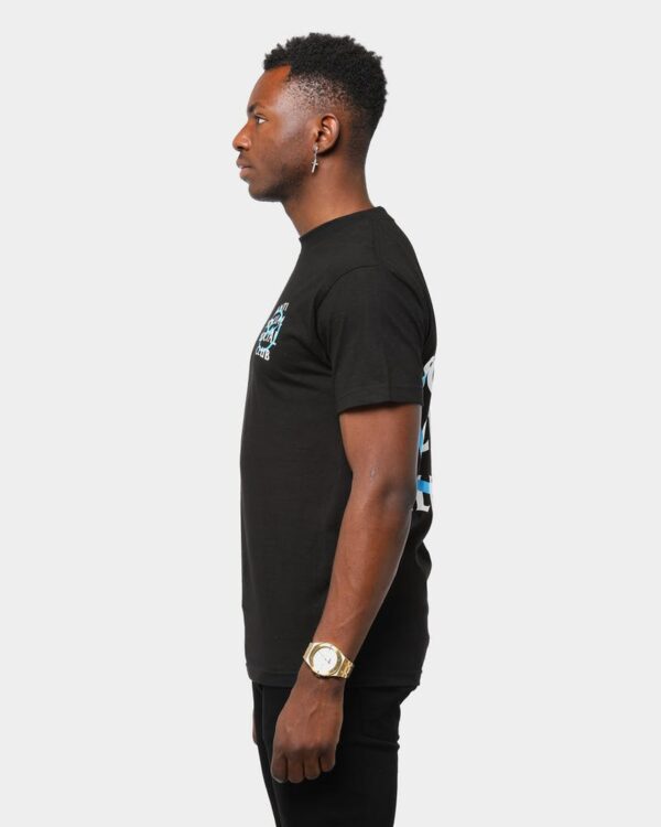 Áo Anti Social Social Club x Fragment Blue Bolt Tee Black ASSC-XFBBTBK - Ảnh 5