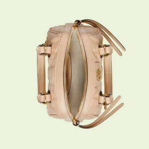 Tui Gucci GG Matelasse Leather Top Handle Bag 'Beige' 702251-UM8HG-9500