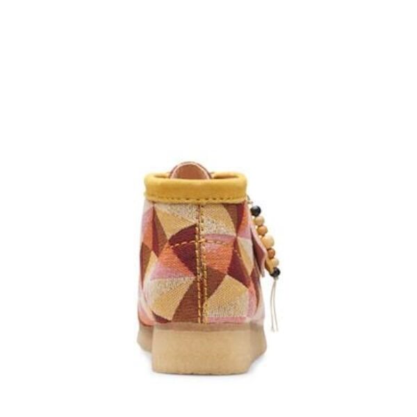 Giay Clarks Wallabee Boot 'Yellow Combination' 261-66092