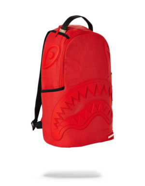 Alternative view of Sprayground Red Ghost Rubber Shark