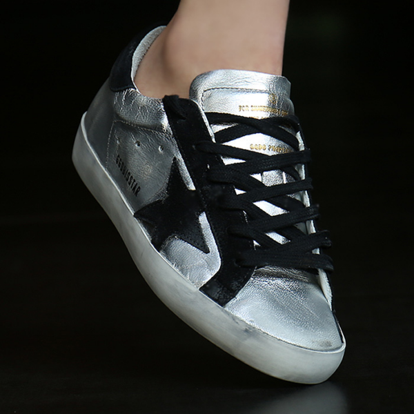 Giày Golden Goose Super Star 'Silver' GCOWS590-A8 - Ảnh 4