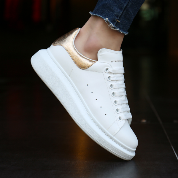 Giày Alexander McQueen 'White Light Gold' 553770-WHFBU-9075 - Ảnh 2
