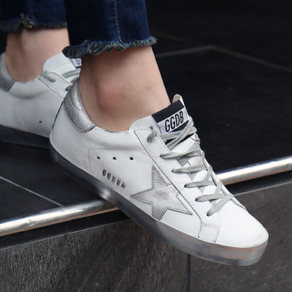 Giày Golden Goose Wmns Superstar Sparkle 'Silver' GCOWS590-E36 - Ảnh 2