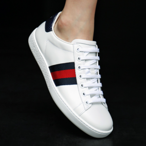 Alternative view of Giày Gucci Ace 'White Blue Red' 387993-A38D0-9072