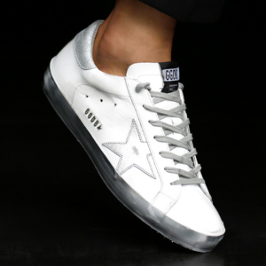 Alternative view of Giày Golden Goose Superstar 'White Silver' GCOMS590-E36