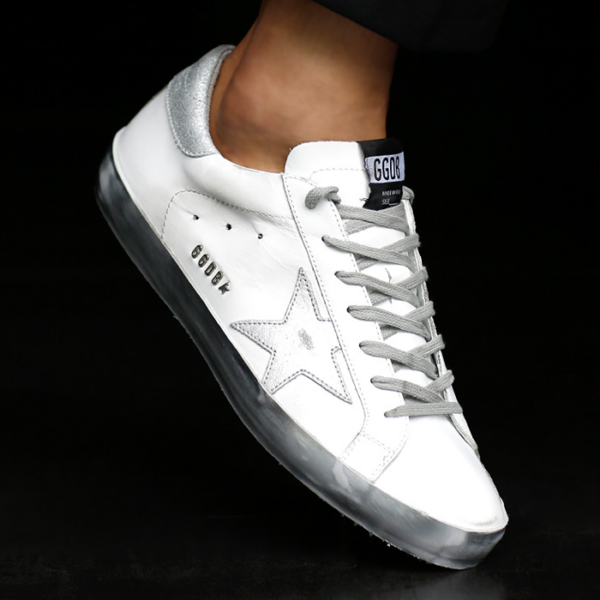 Giày Golden Goose Superstar 'White Silver' GCOMS590-E36 - Ảnh 2