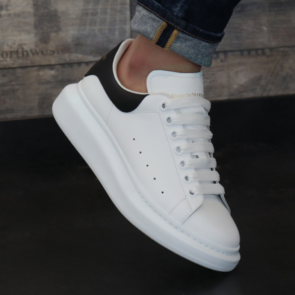 Giày Alexander McQueen Oversized 'White Black' 553680-WHGP5-9061 - Ảnh 3