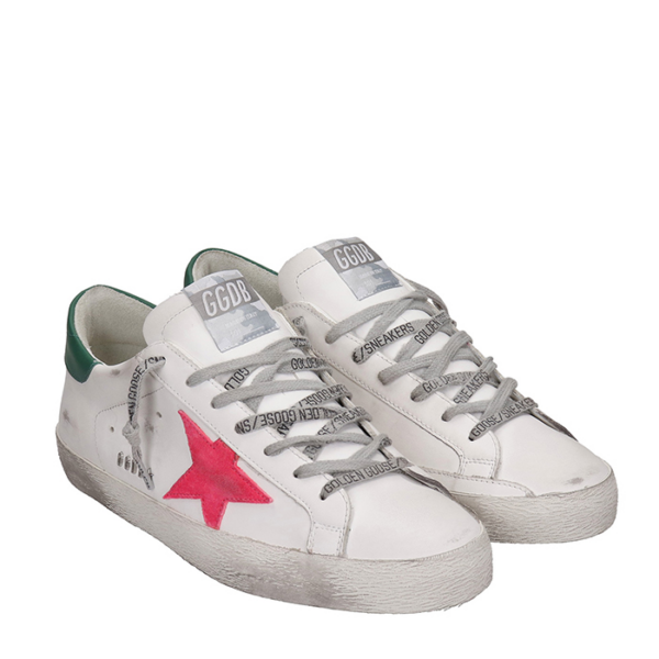 Giày Golden Goose Supper Star 'White Red' GMF00101 F002534 10898 - Ảnh 3