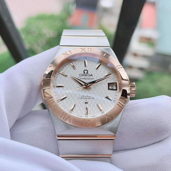 Đồng Hồ Omega Constellation Automatic 'Silver' 123-20-38-21-02-007 - Ảnh 3