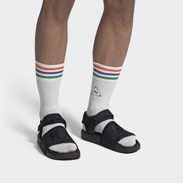 Dép Adidas Pharrell x Adilette 2.0 Sandal 'Core Black' EG7824 - Ảnh 2