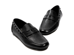 Alternative view of Giày Valentino Black Rockstud Peniva Driving Loafers RY2S0B75-WVG-0NO