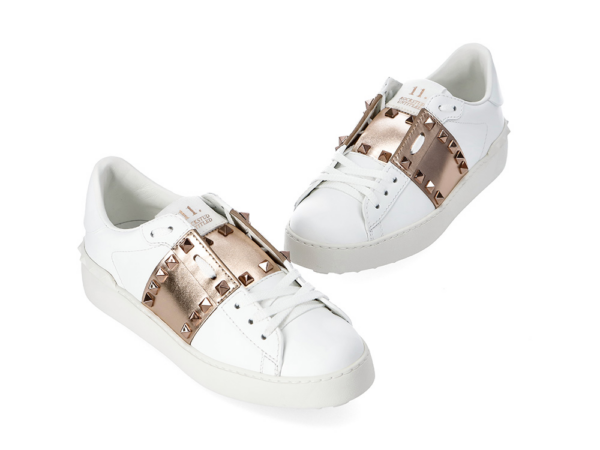 Giày Valentino Rockstud Untitled 'White' VW2S0A01-HEL-0JC - Ảnh 3