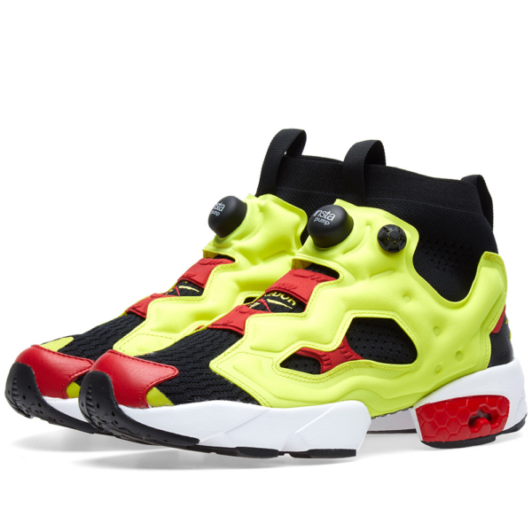 Giày Reebok InstaPump Fury Ultraknit OG Black Hypergreen BS6367 - Ảnh 2