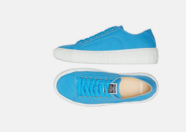Giày Versace Greca Trainers 'Blue' DSU8404-DTE3G-1U30P - Ảnh 3