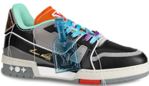 Giày Louis Vuitton Trainer Pastel 1A8QAN