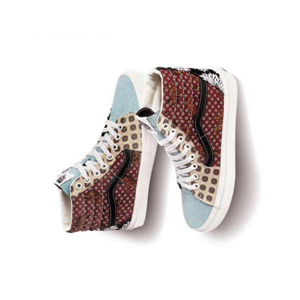 Giày Vans Sk8-Hi 'Tiger Patchwork' VN0A4BV61IO - Ảnh 7