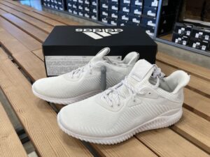 Alternative view of Giày Adidas AlphaBounce 1 'Triple White' FW4686
