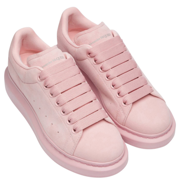 Giày Alexander McQueen Wmns Larry Oversized Sneaker 'Pink' 621053-WHV67-5710 - Ảnh 4
