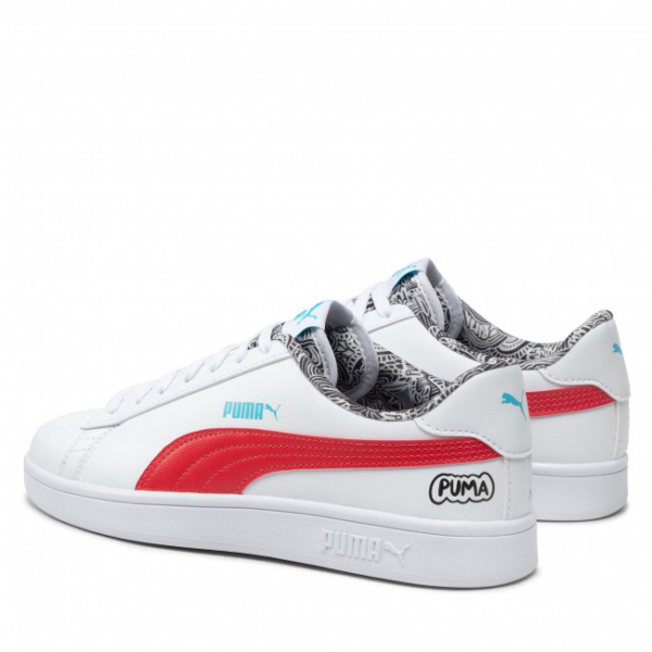 Giày Puma Smash V2 Me Happy 'Red' 386396-01 - Ảnh 5