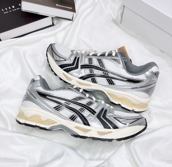 Giày Asics x JJJJound Gel-Kayano 14 'Silver Black' 1201A457-101 - Ảnh 5