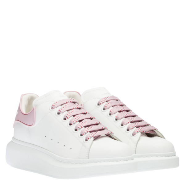 Giày Alexander McQueen Wmns Oversized Sneaker 'White Pink' 621056-WHXMT-9377 - Ảnh 2