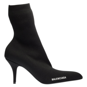 Giày Balenciaga Knit Sock Boots 'Black' 636601 W1802 1090