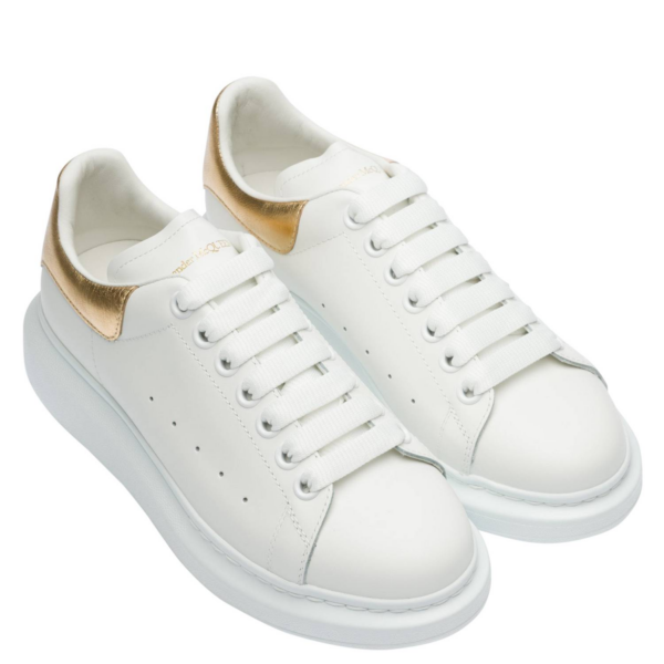 Giày Alexander McQueen 'White Light Gold' 553770-WHFBU-9075 - Ảnh 5