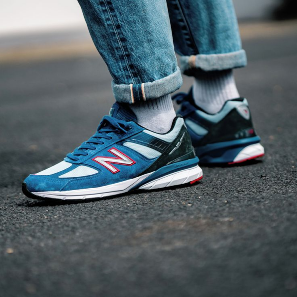 GIÀY NEW BALANCE 990 V5 'Blue' M990NC5 - Ảnh 3