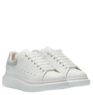 Alternative view of Giày Alexander McQueen 'White Dove Grey' 553770-WHGP7-9410