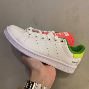 Giay Adidas The Muppets x Stan Smith 'Kermit the Frog Pink Tongue' GZ3098