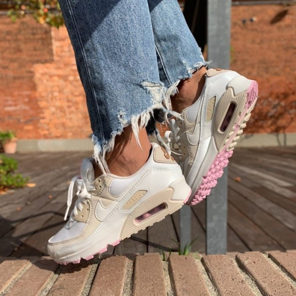 Giay Nike Air Max 90 'Summit White Light Orewood' CT1873-100