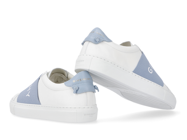 Giày Givenchy Wmns Strap 'Urban Street Logo White Light Blue' BE0005E0EB-194 - Ảnh 4