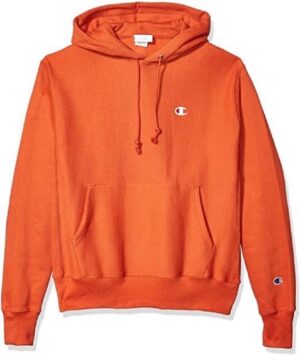 Champion Reverse Weave Hoodie Sweatshirt Orange A1704H-FUZ