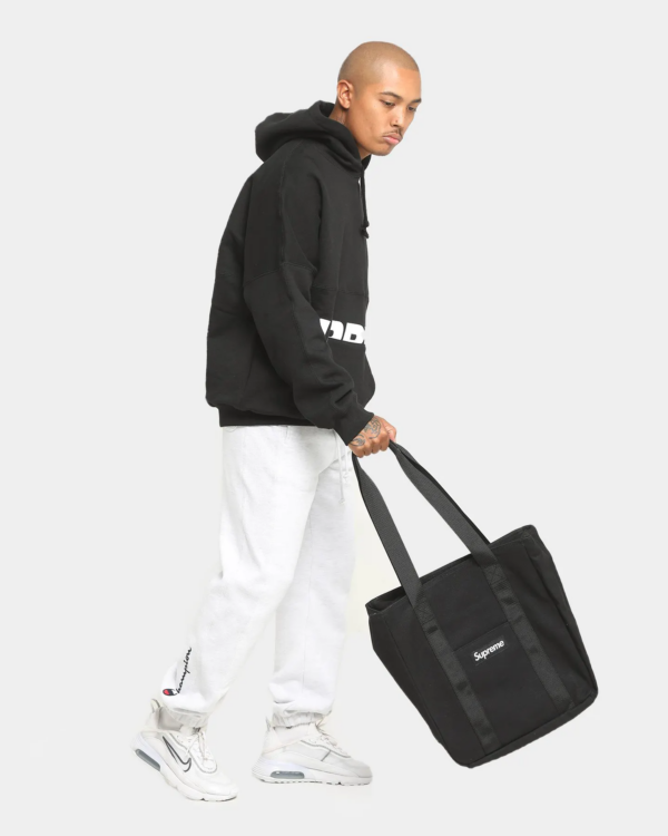 Túi Supreme Canvas Tote Black SUP-CATBK - Ảnh 3