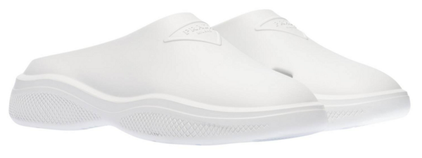 Dép Prada Scratch Mellow 'White' 1S811M 3LKD F0009 - Ảnh 3