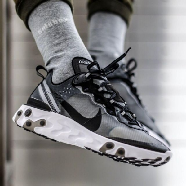 Giày ike React Element 87 'Anthracite' AQ1090-001 - Ảnh 2