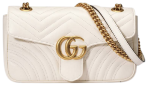 Túi Gucci Matelassé GG Marmont Small 'White' 443497-DTDIT-9022