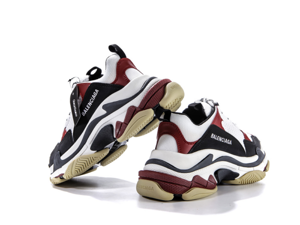 Giày Balenciaga Triple S Sneaker Black Crimson 536737-W09OM-1073 - Ảnh 3