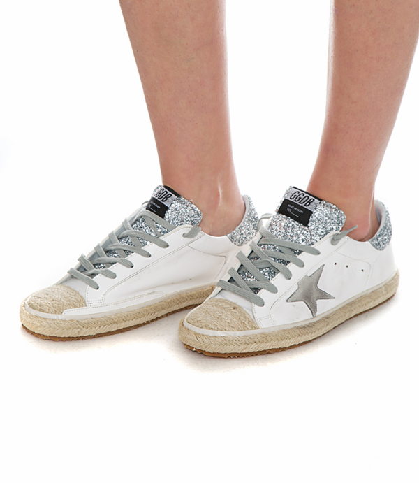 Giày Golden Goose 19SS Superstar 'White Silver' G34WS590-O30 - Ảnh 5