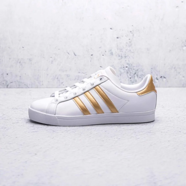 Giày Adidas Wmns Coast Star 'White Gold Metallic' EE6200 - Ảnh 2
